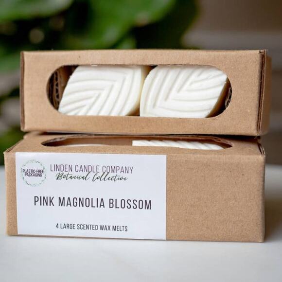 Pink Magnolia Scented Large Wax Melts - Picture 1 of 3